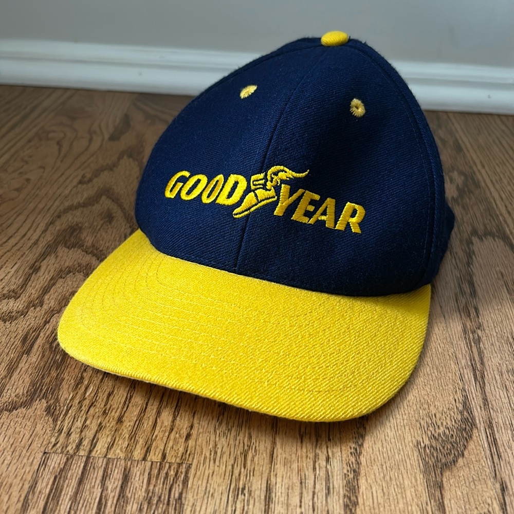 Vintage Wool Blend Goodyear Ball Cap